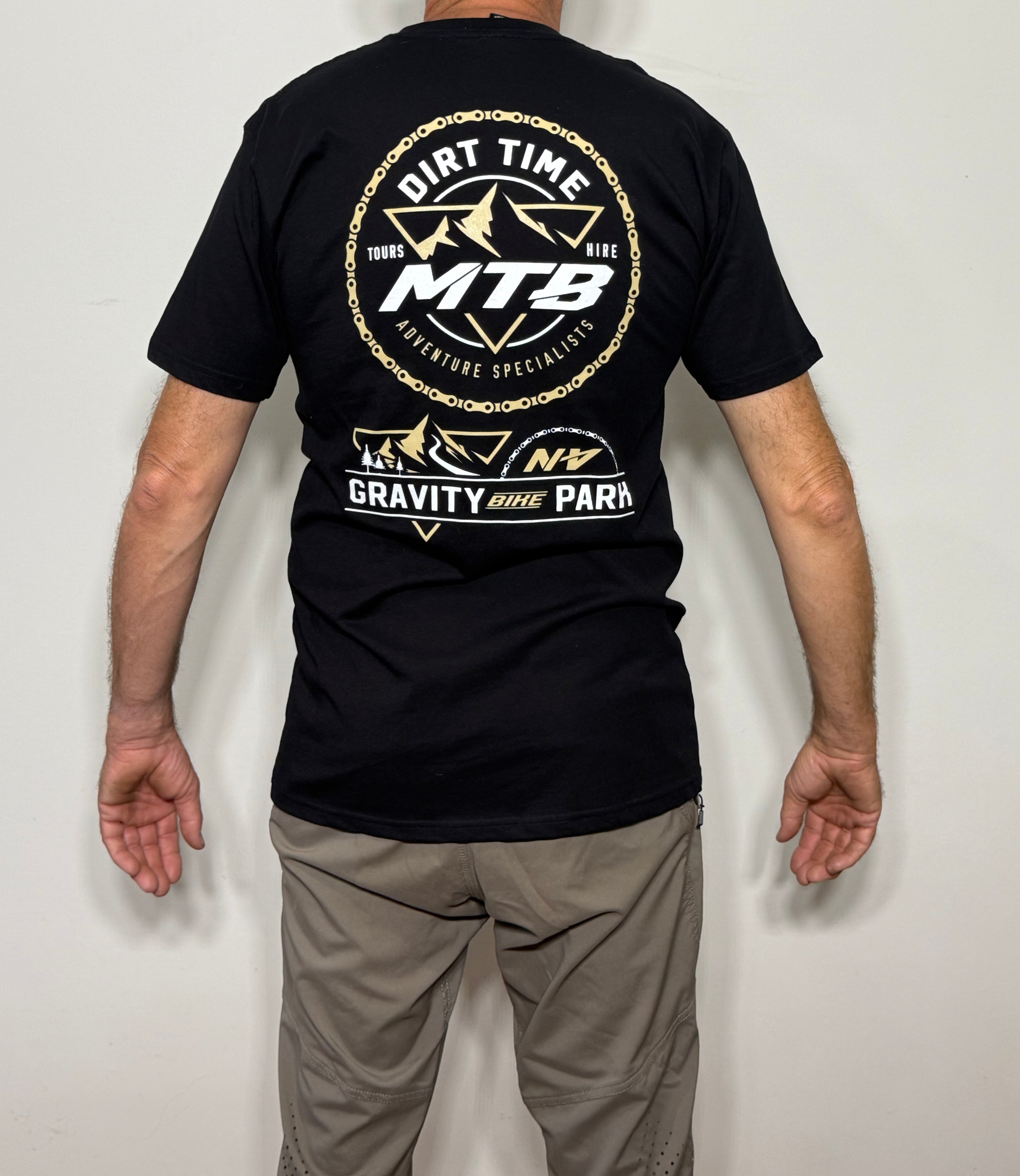 DIRT TIME MTB x NV GRAVITY BIKE PARK T-shirt