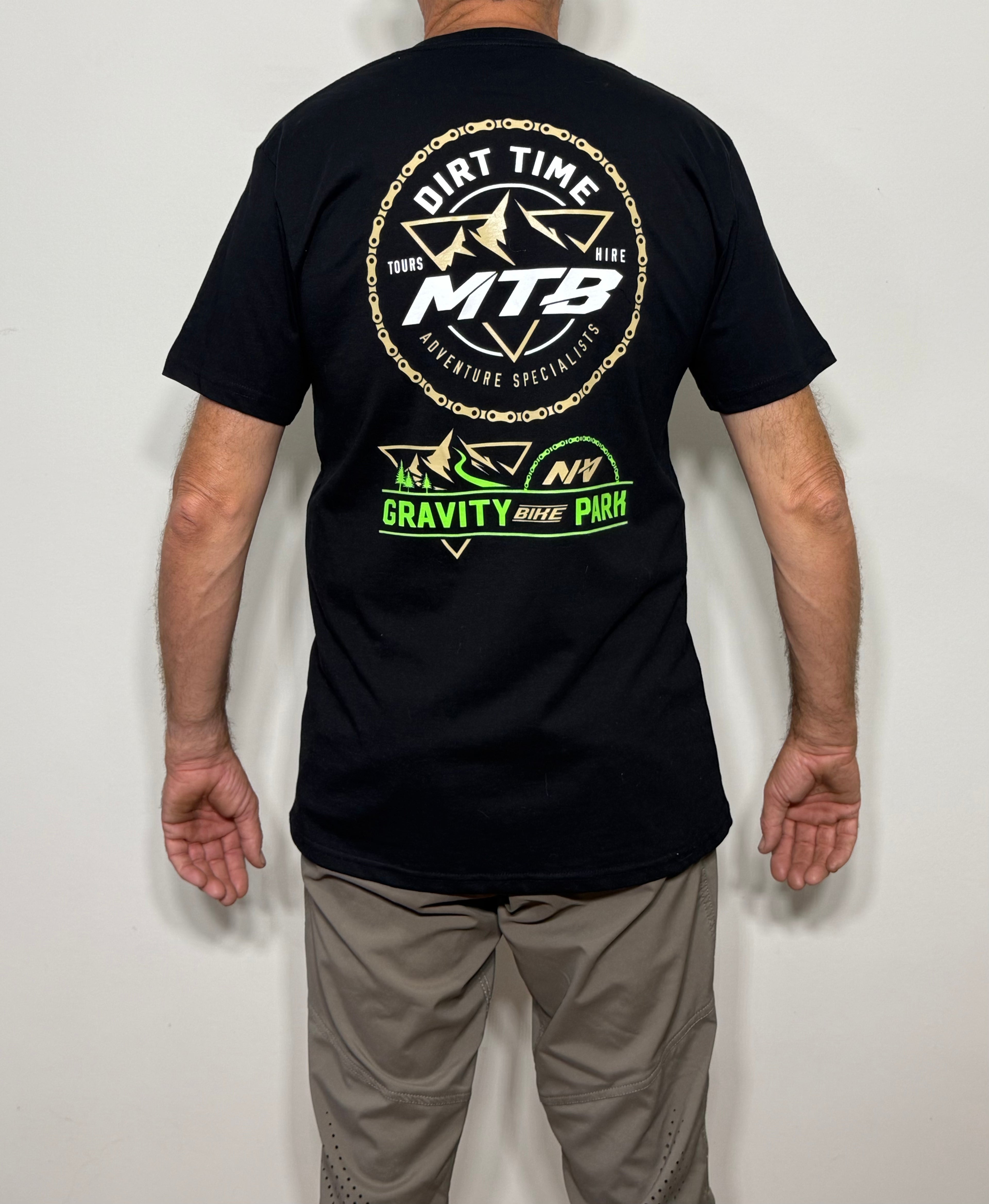 DIRT TIME MTB x NV GRAVITY BIKE PARK T-shirt