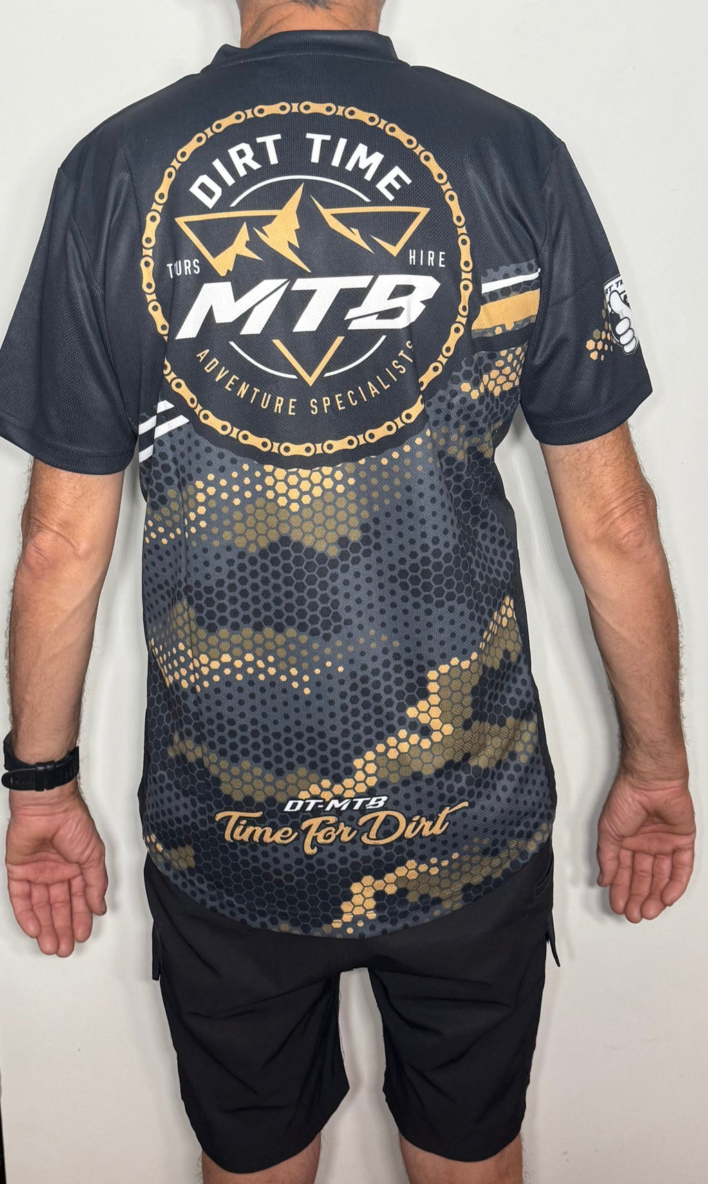 DIRT TIME MTB short sleeve riding jersey