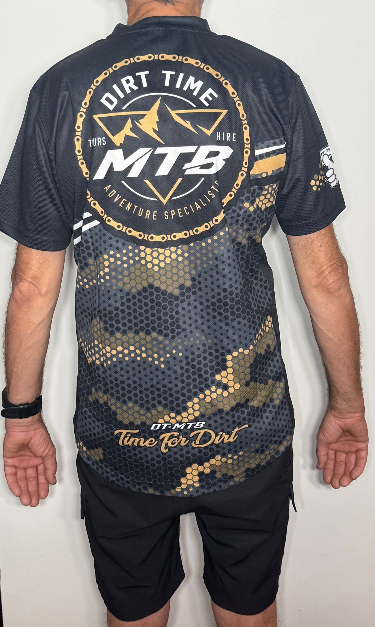 DIRT TIME MTB short sleeve riding jersey