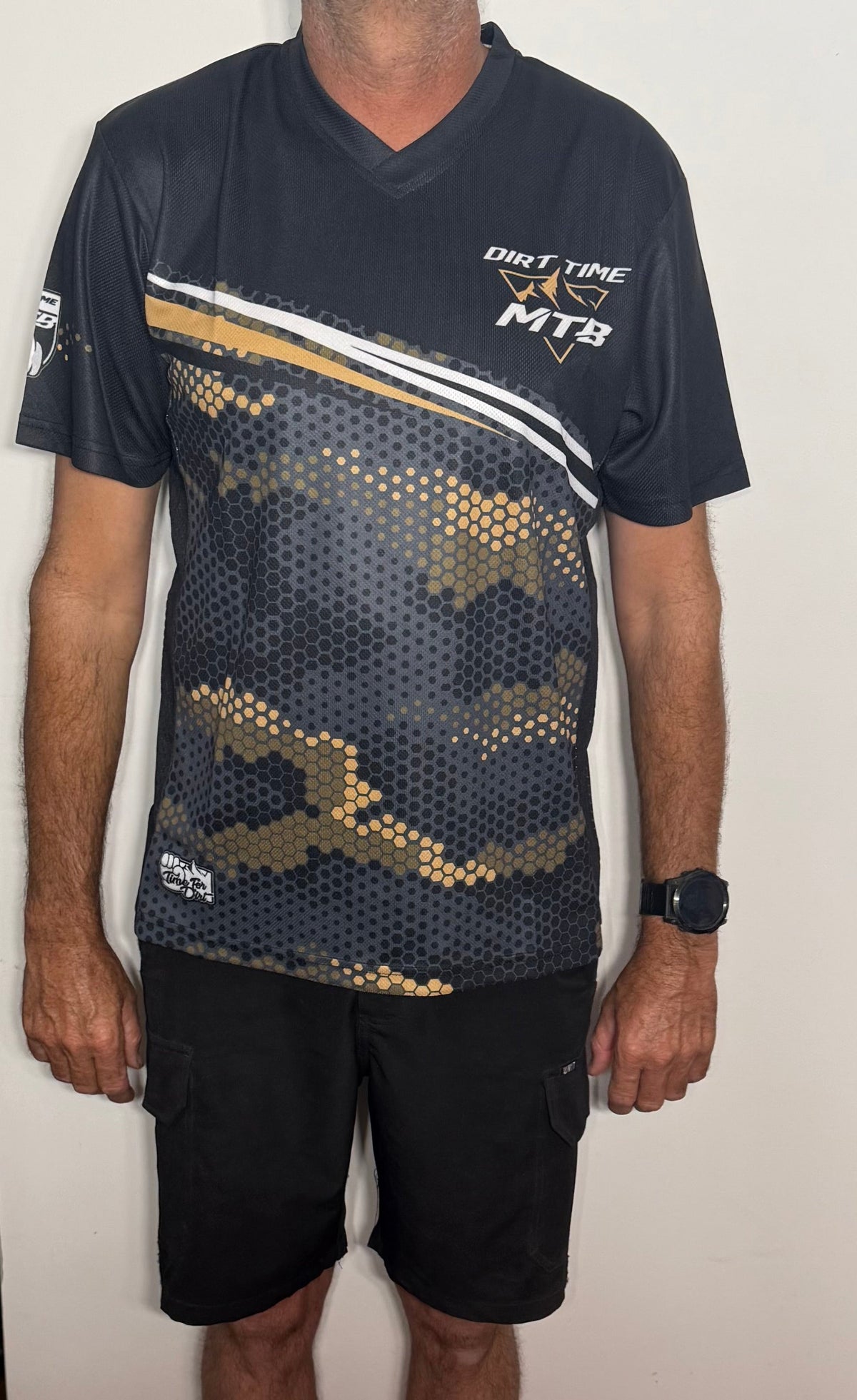 DIRT TIME MTB short sleeve riding jersey